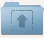 UploadFolderBlueicon